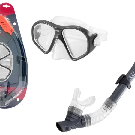 M?scara para buceo 2 piezas (14+) 41,1 x 16,51 x 8,89 cm