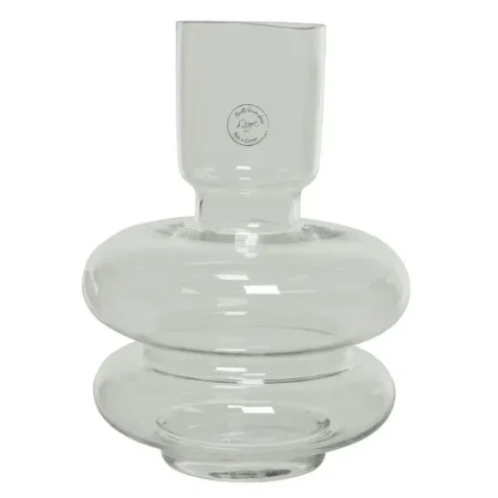 Florero vidrio 18 x 18 x 25 cm