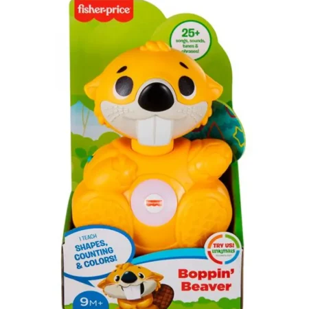 Castor interactivo con luz y sonido