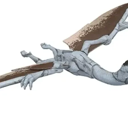 Dinosaurio de juguete Quetzlcoatlus