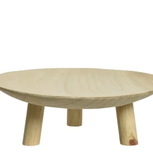 Centro de mesa madera 30 x 30 x 10 cm