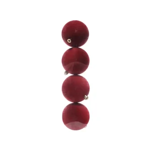 Juego de 4 bambalinas de plástico 64 x 32,5 x 49 cm