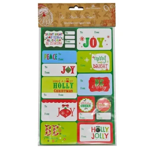 Etiquetas variadas 14,7x24,4cm