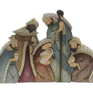 Nacimiento 5 piezas 22 x 16,5 x 4,5 cm