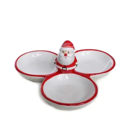 Bandeja para servir con 3 divisiones 20 x 18 8 x 8 6 cm