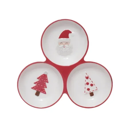 Plato para servir con 3 divisiones 19 x 20,1 x 2,7 cm