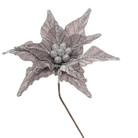 Flor navideña 11 pétalos  30 x 45 cm