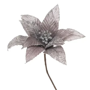 Flor navideña 12 pétalos  30 x 45 cm