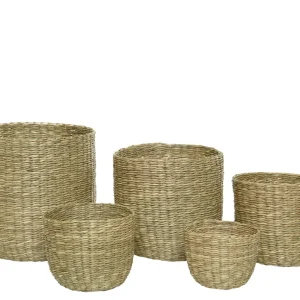 Cesta de mimbre 22 x 22 x 21 cm