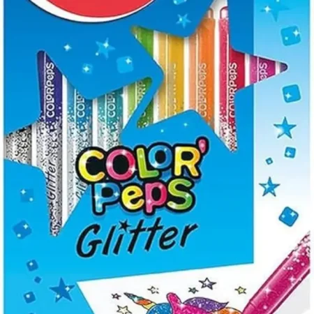 Estuche de 10 marcadores escarchados