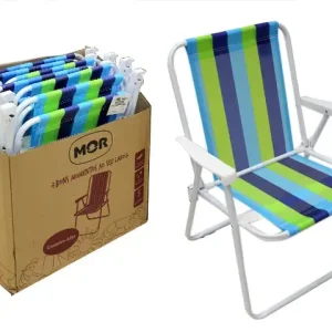 Silla alta plegable 53 x 54,5 x 72 cm