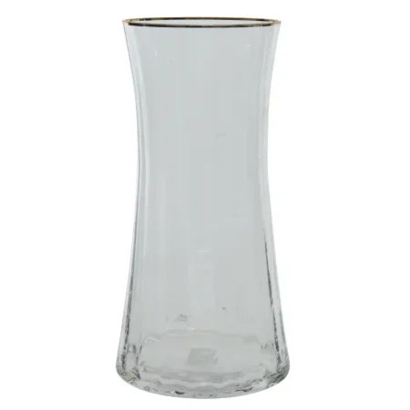 Florero de vidrio 12,2 x 12,2 x 23 cm