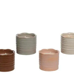 Vela terracota 7,5 x 7,5 x 6,5 cm