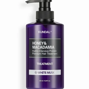 Tratamiento proteico miel y macadamia 500ml almizcle blanco