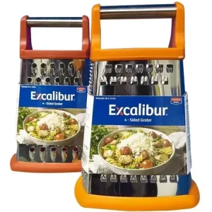 Rallador de acero inoxidable 4 caras