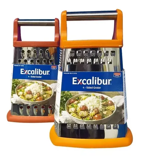 Rallador de acero inoxidable 4 caras
