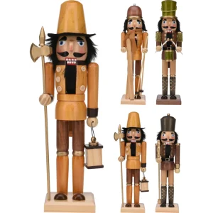 Cascanueces de madera de pino 10x8x38cm 420 gramos