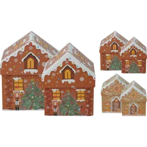 Set de 2 cajas de regalo 12x12x16cm