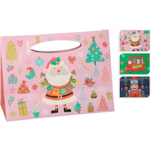 Bolsa de regalo navideña