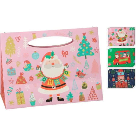 Bolsa de regalo navideña