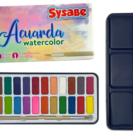 Acuarela profesional lata 24 colores