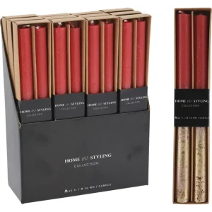 Set de 2 velas 2 x 25 cm