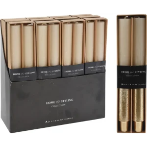 Set de 2 velas 3 x 25 cm