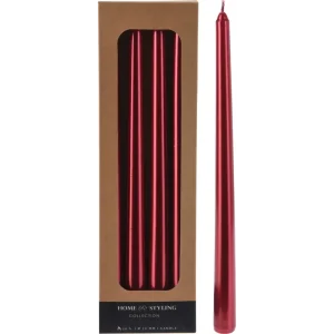 Set de 4 velas 2x2x30cm