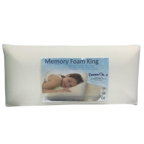 Almohada king 50 x 90cm memory foam