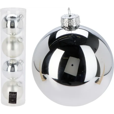 Set de 4 bambalinas de vidrio 10cm