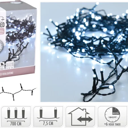 Luces (96) para el árbol a batería aa con luz led 10 x 8 x 12,5 cm