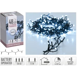 Luces led 360 cm 8 funciones