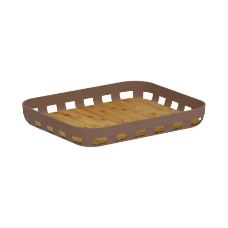 Bandeja con base de bambu 35 cm