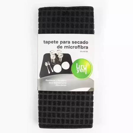 Tapete para secado de microfibra 33 x 45 cm