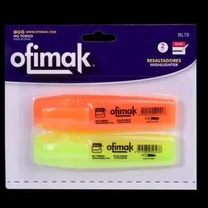 Blister resaltador 2 piezas