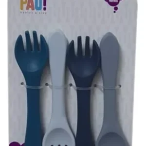 Set de 4 tenedores de silic?n
