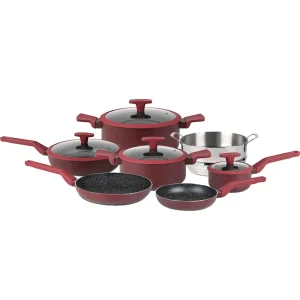 Juego de ollas de 11 piezas l?nea Supra