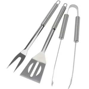 Set de 3 utensilios para parrilla