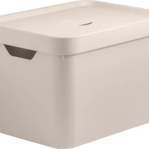 Caja organizadora mediana con tapa 18 lts