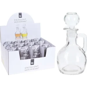 Vinagrera de cristal