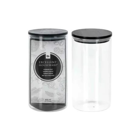 Tarro de almacenamiento de 800 ml con tapa