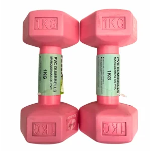 Par de mancuernas de PVC 2 kg (1 kg c/u)