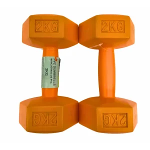 Par de mancuernas de PVC 4 kg (2 kg c/u)