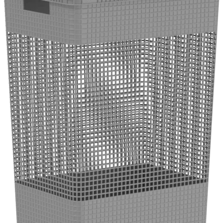Cesta con tapa para ropa 49 lts