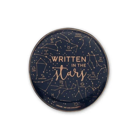 Plato de cer?mica dise?o estrellas