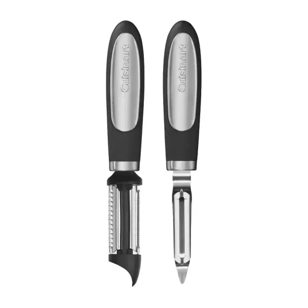 Set de 2 peladores de acero inoxidable 15,2 x 15,2 x 5,1 cm