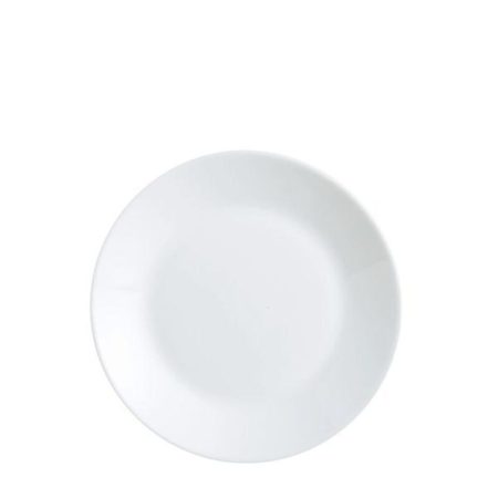Plato para postre de vidrio opal 18cm zelie