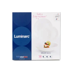 Vajilla de vidrio Opal Zelie 18 piezas