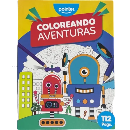 Libro coloreando aventuras
