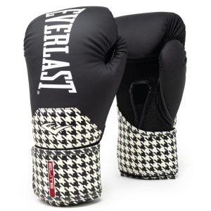 Guante para boxeo elite 2 houndstooth 10oz blanco/negro